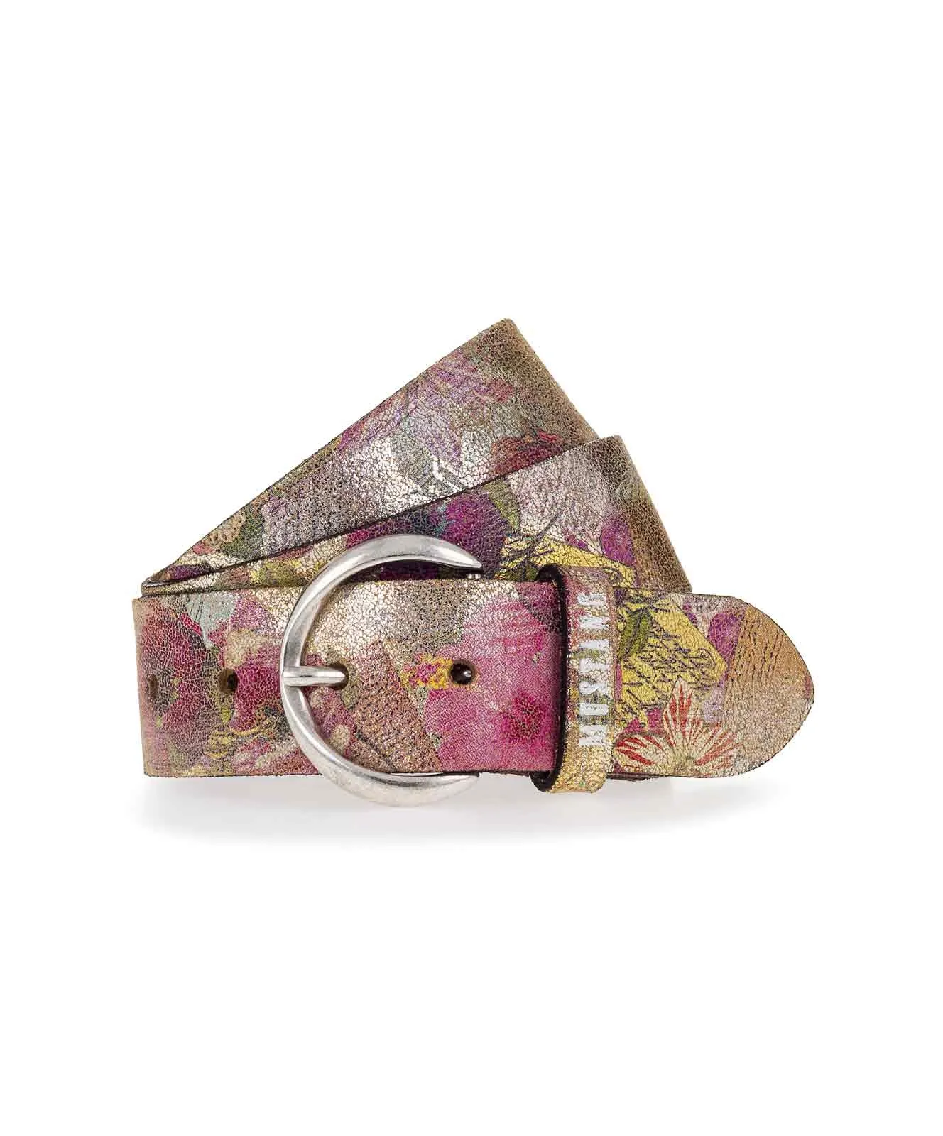 Mustang Ledergürtel 40 Mm Gürtel MW3087L29 in Mullticolour Gold