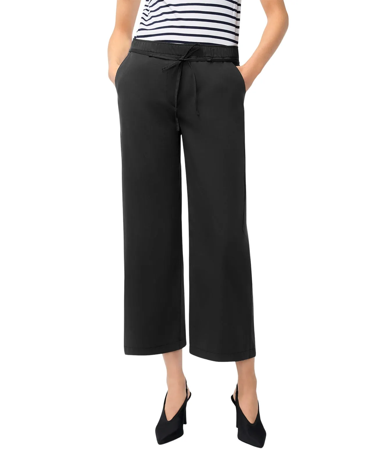 MAC Hose Chiara Wide Fit in Schwarz
