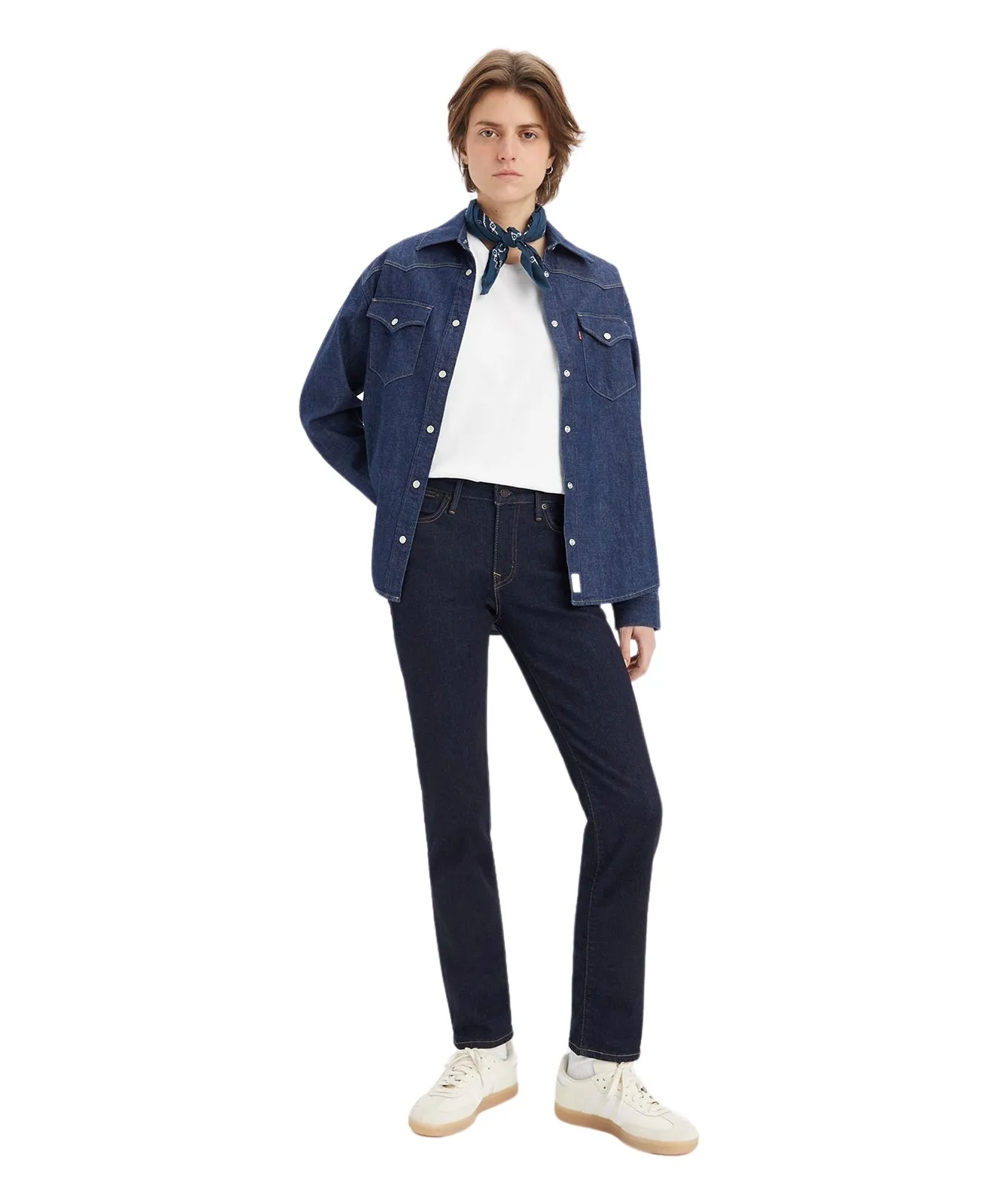 Levis Slim Fit Jeans 712 Slim in Blue Wave Rinse