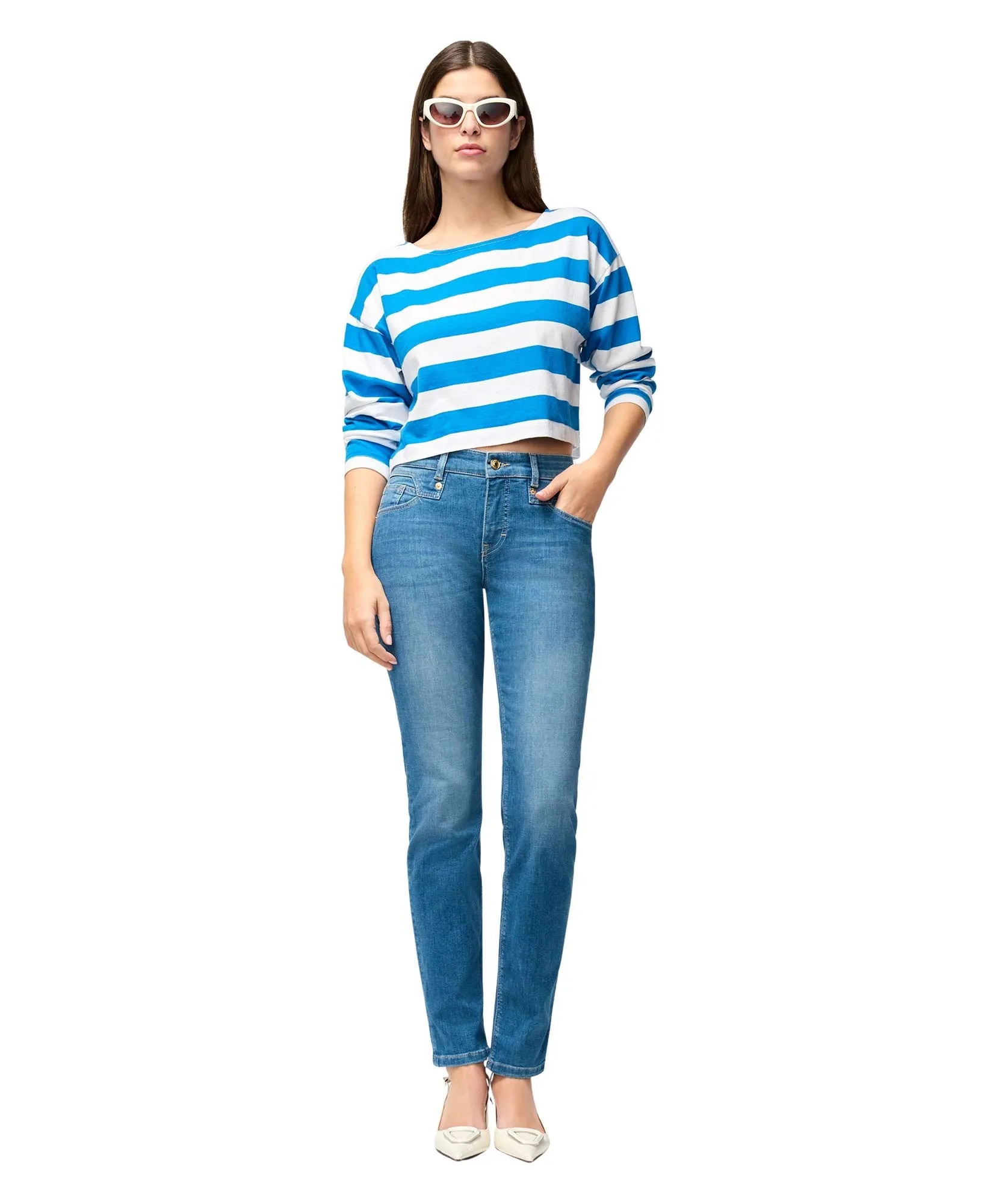 MAC Slim Fit Jeans Rich Slim in Chic Cobalt Used