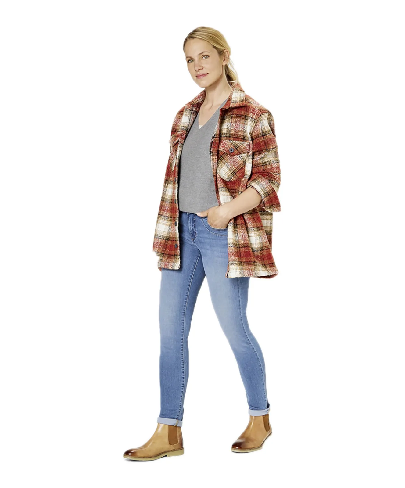 Paddocks Skinny Jeans Lucy in Mid Blue