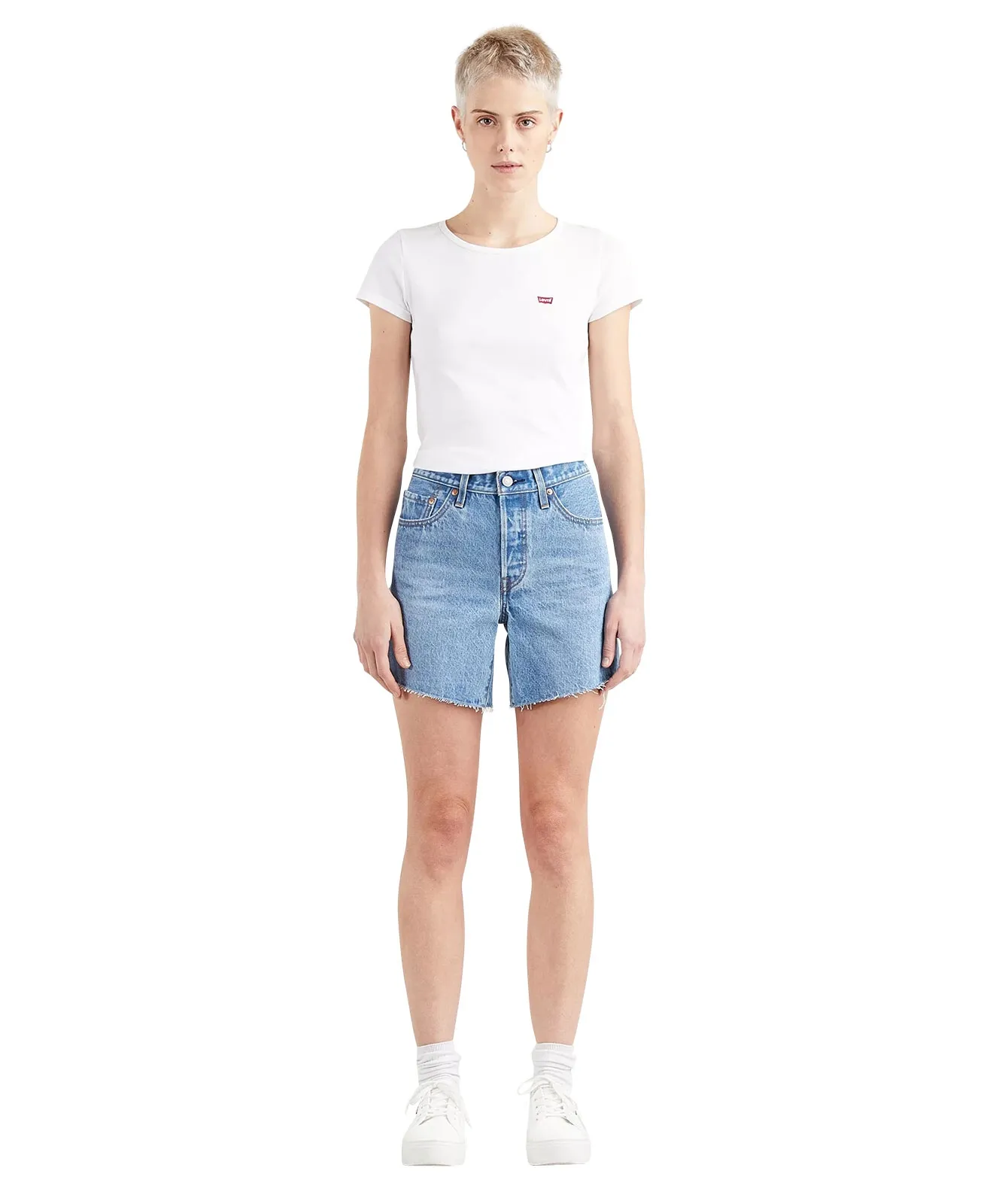 Levis Jeans Shorts 501 Short Long in Orinda Night