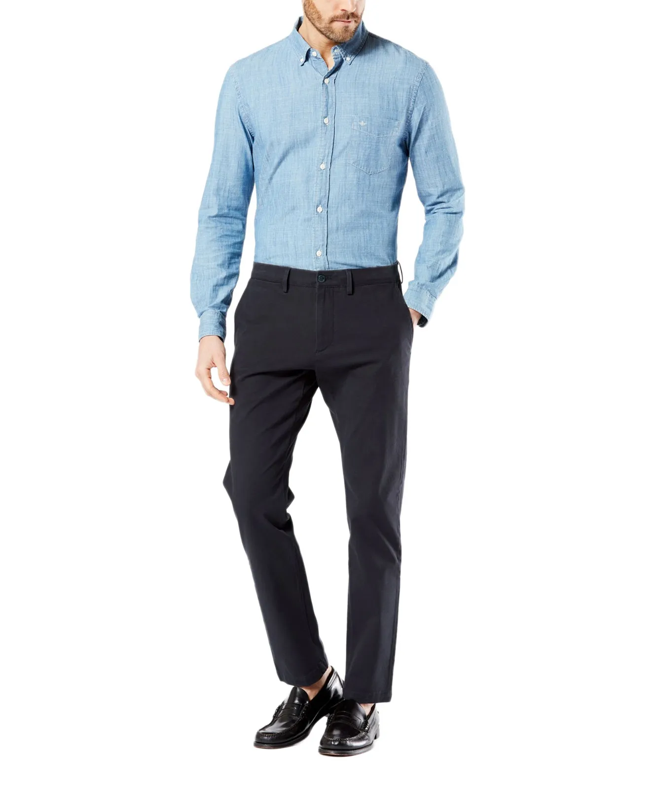 Dockers Chino Hose Chino Slim in Dockers Navy