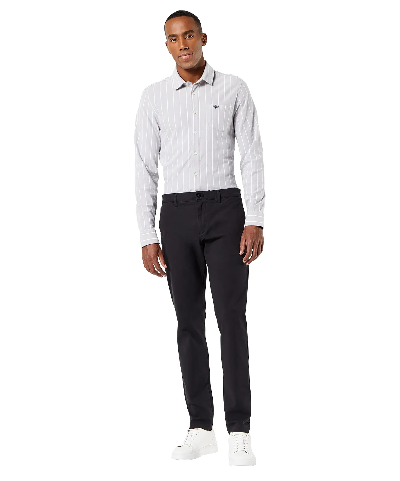 Dockers Chino Hose Alpha Chino in Black