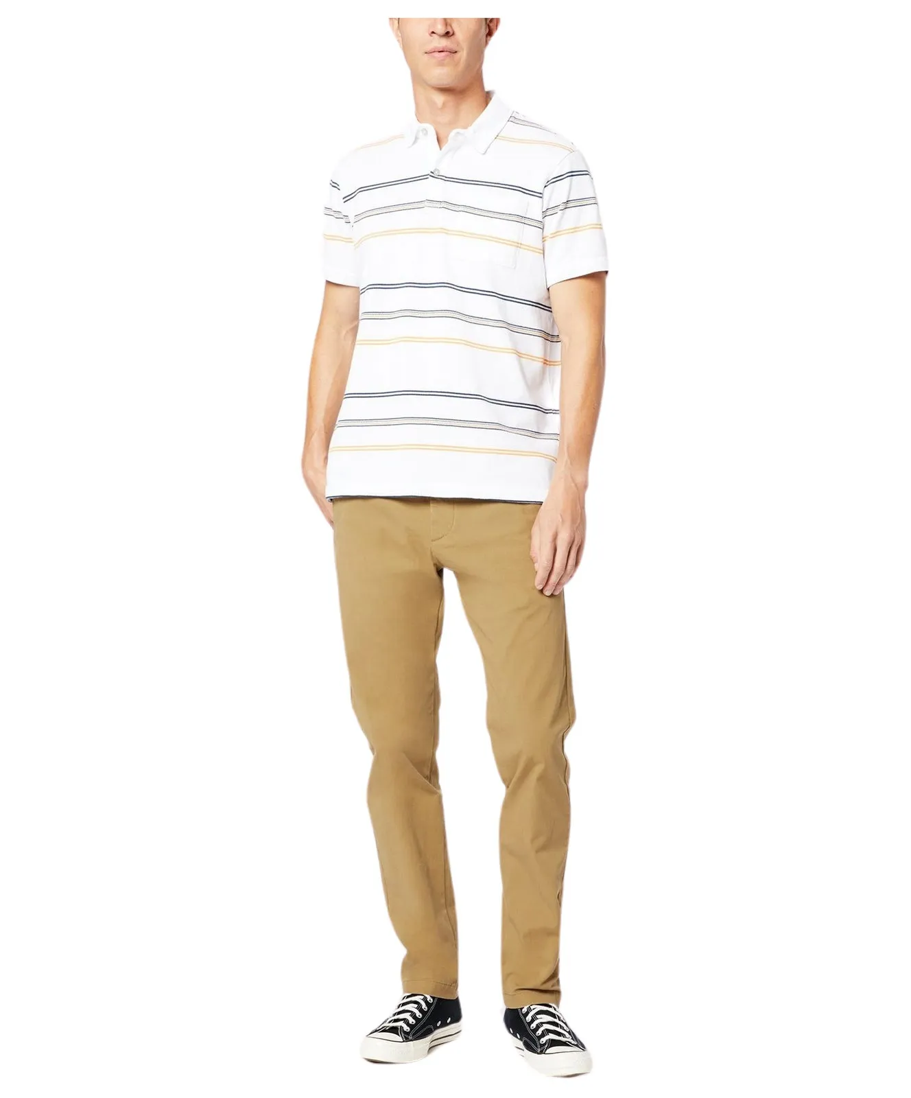 Dockers Chino Hose Alpha Chino in Ermine