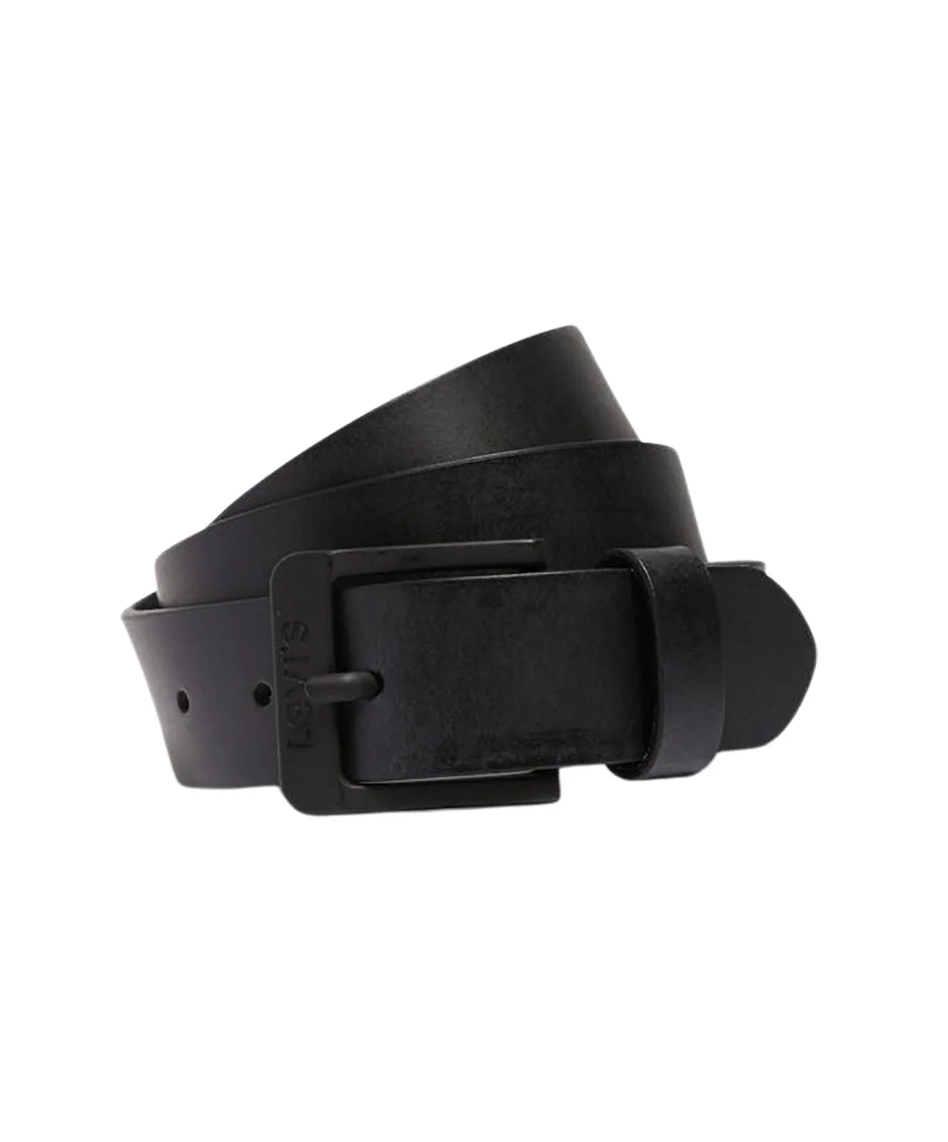 Levis Ledergürtel Free Metal in Regular Black