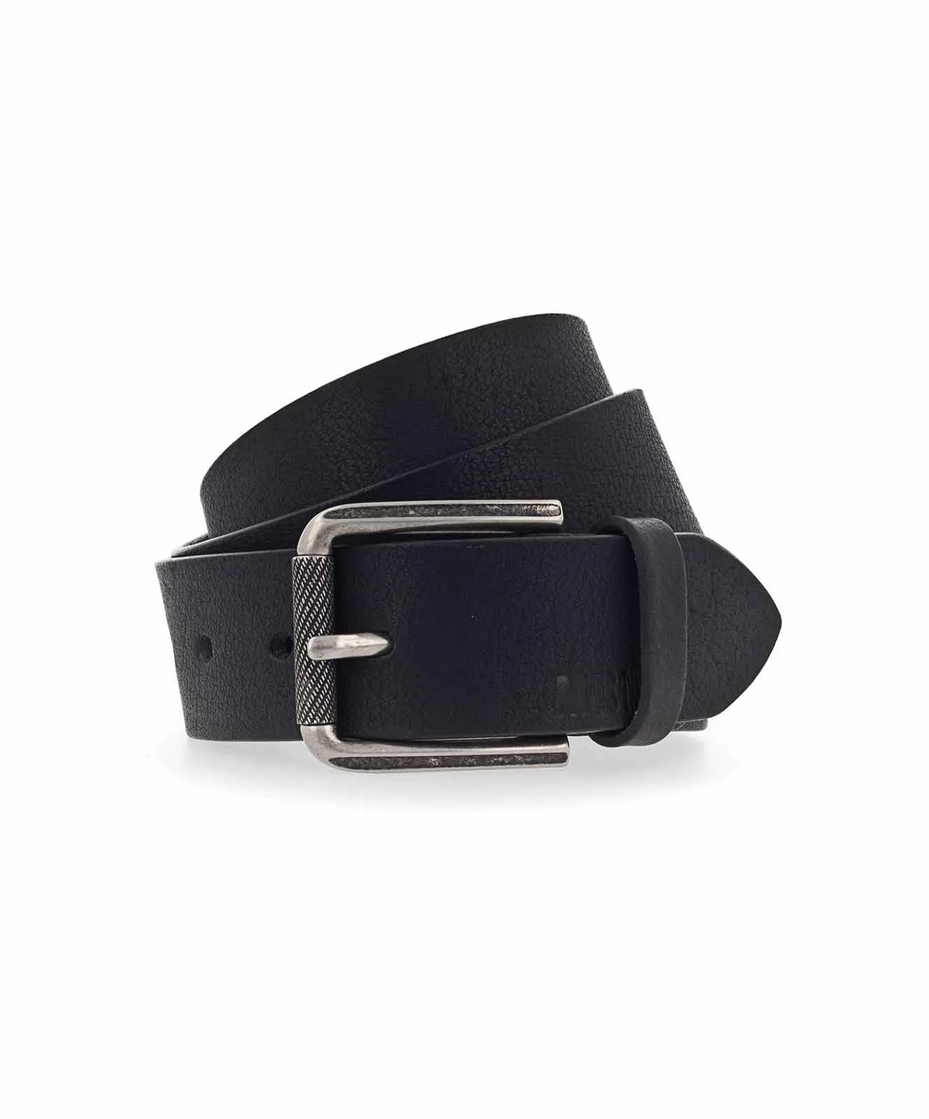 Mustang Ledergürtel 4cm Vollrindledergürtel Mit Schließe in Schwarz