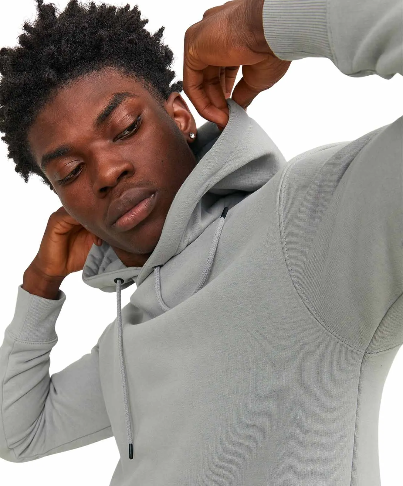 Jack & Jones Kapuzenpullover Star Basic Sweat Hood in Ultimate Grey