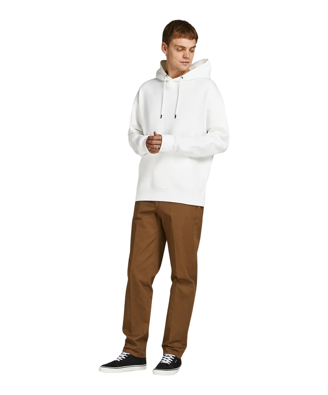 Jack & Jones Kapuzenpullover Star Basic Sweat Hood in White