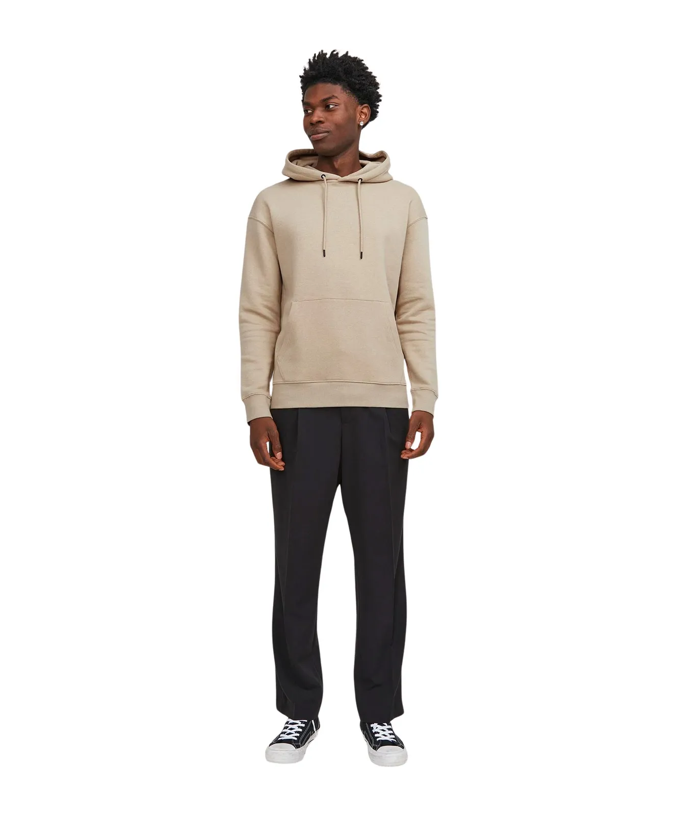 Jack & Jones Kapuzenpullover Star Basic Sweat Hood in Crockery