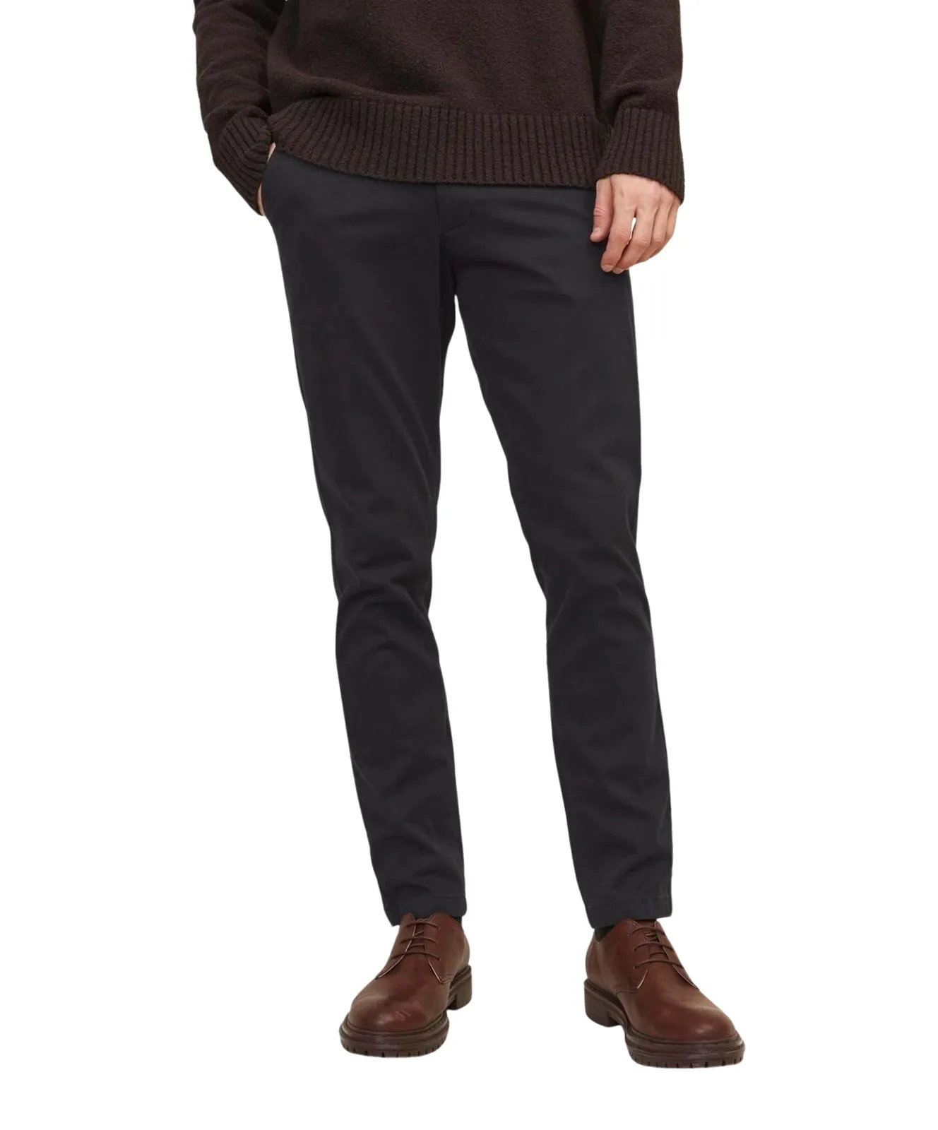 Jack & Jones Chino Hose Marco Dave in Black