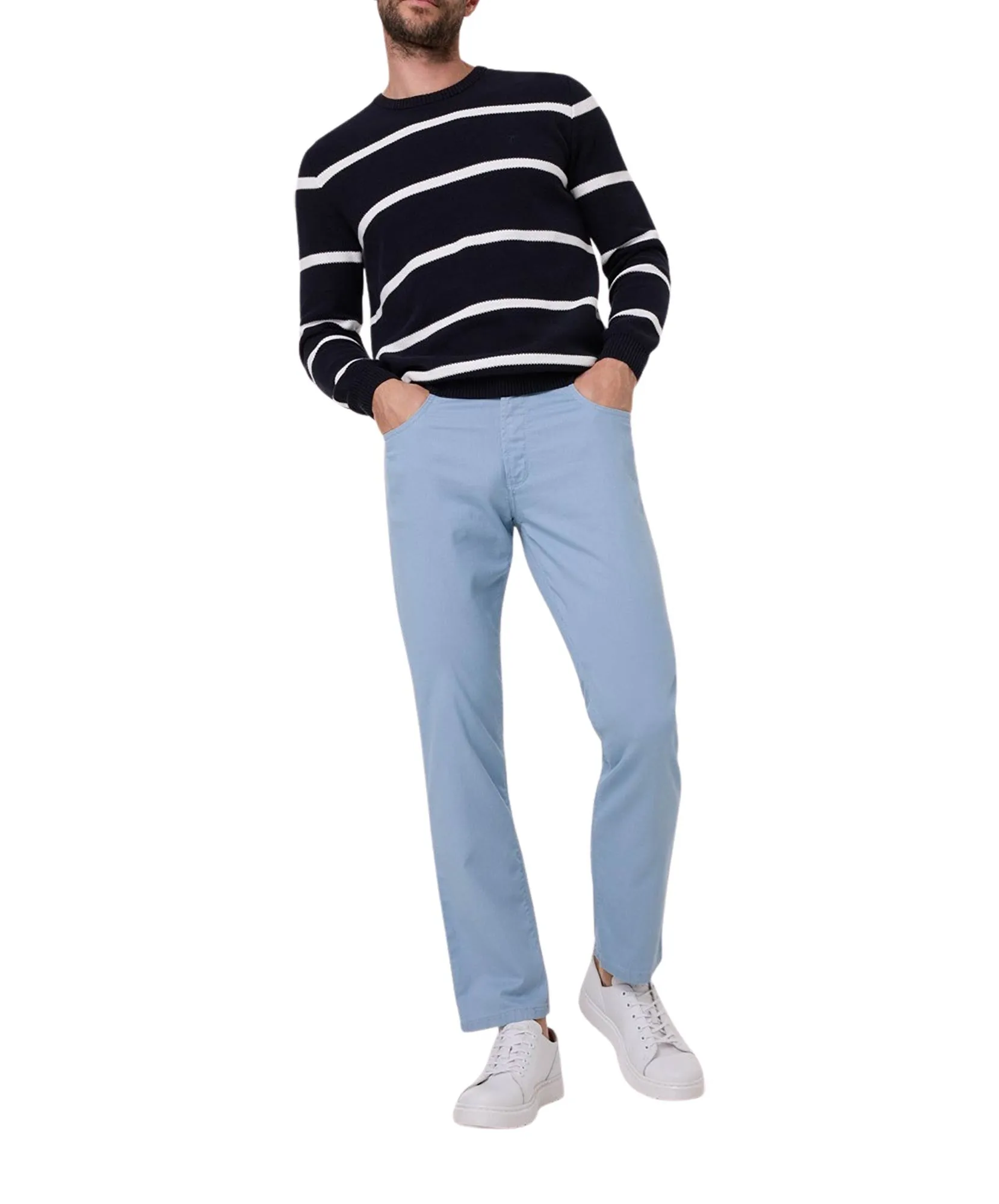 Pioneer Stoffhose Rando Megaflex in Cerulean