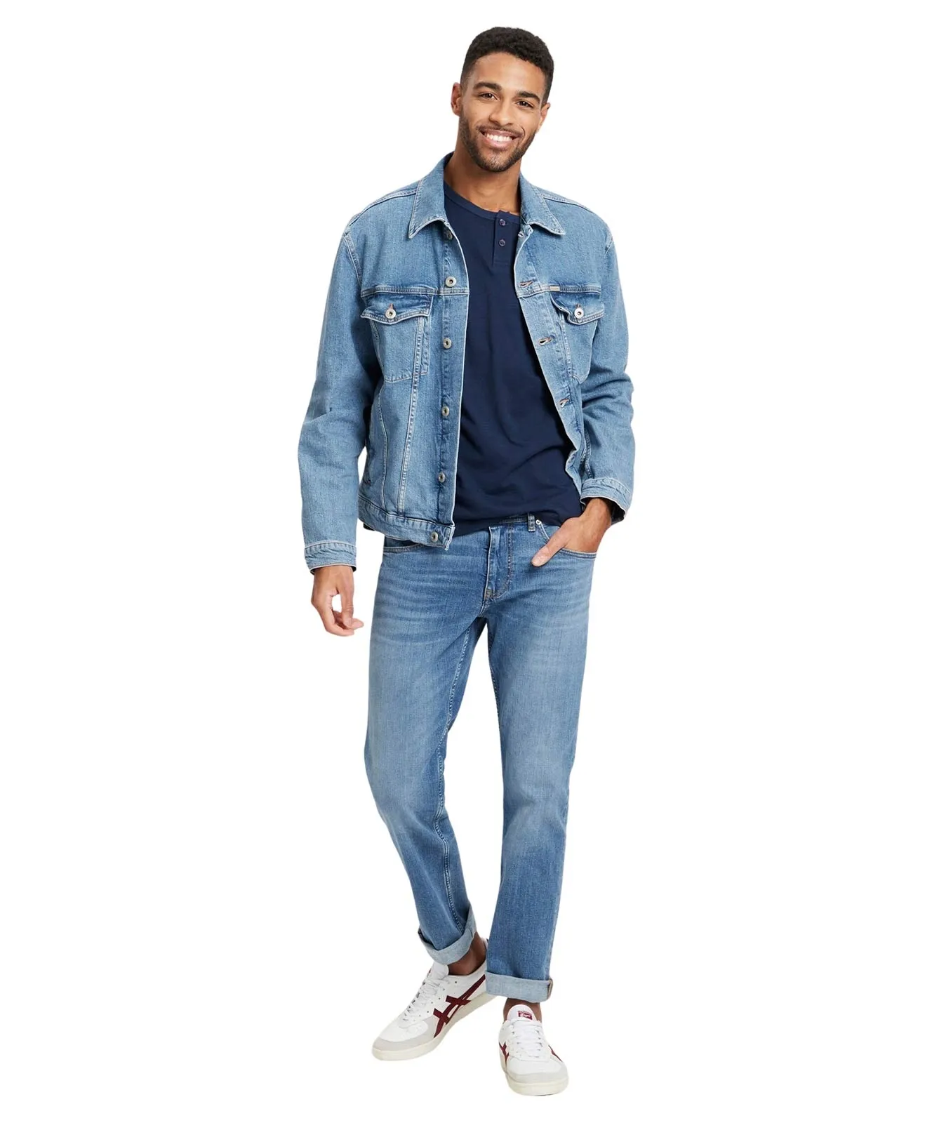 Cross Jeans Dylan mit Regular Fit in hellblauer Waschung