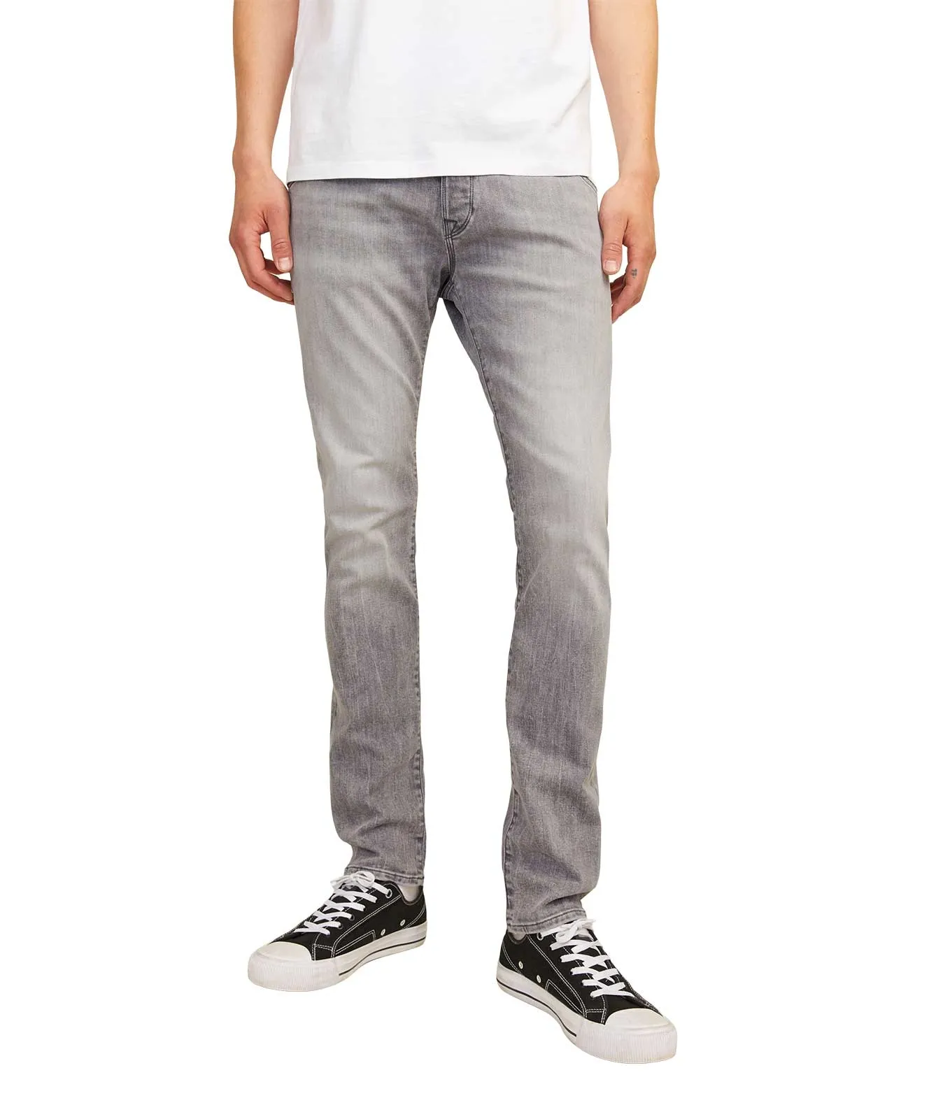 Jack & Jones Slim Fit Jeans Glenn Fox in Grey