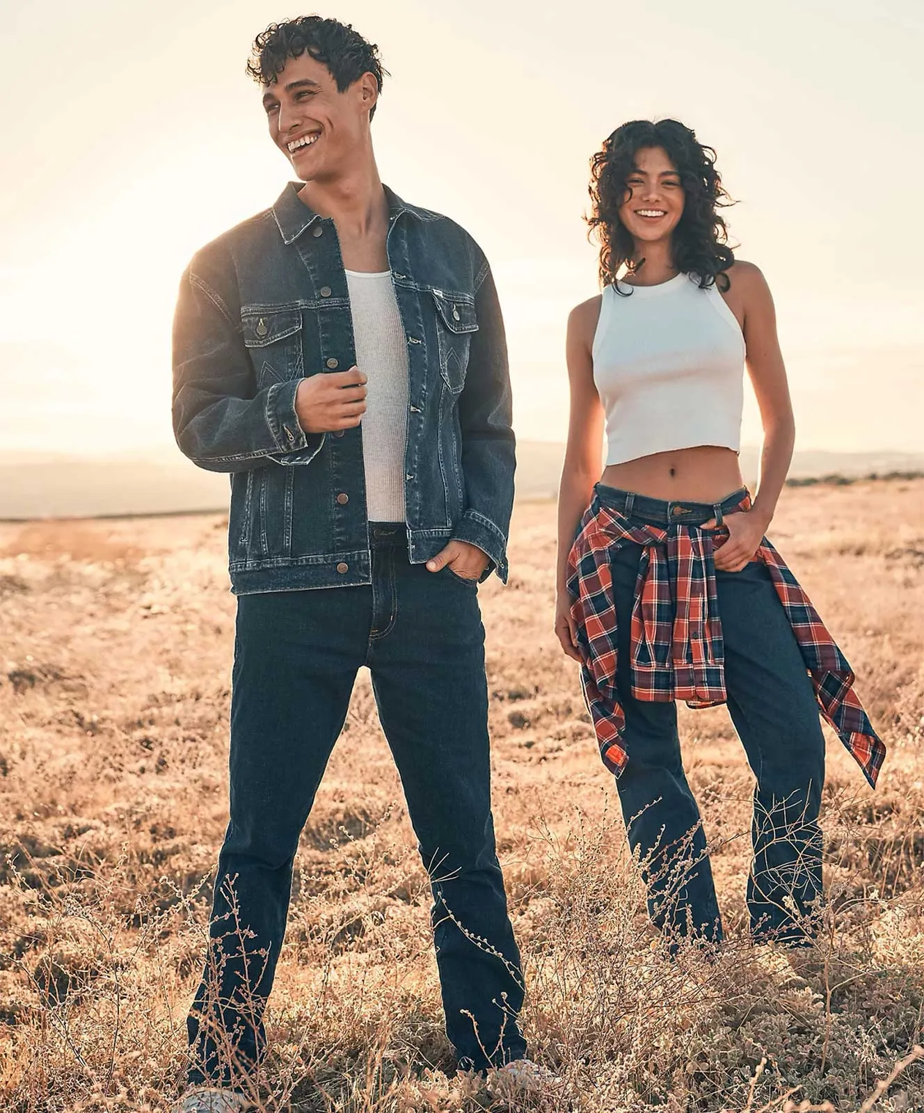 Wrangler Jeansjacke Classic Jacket in Mid Stone