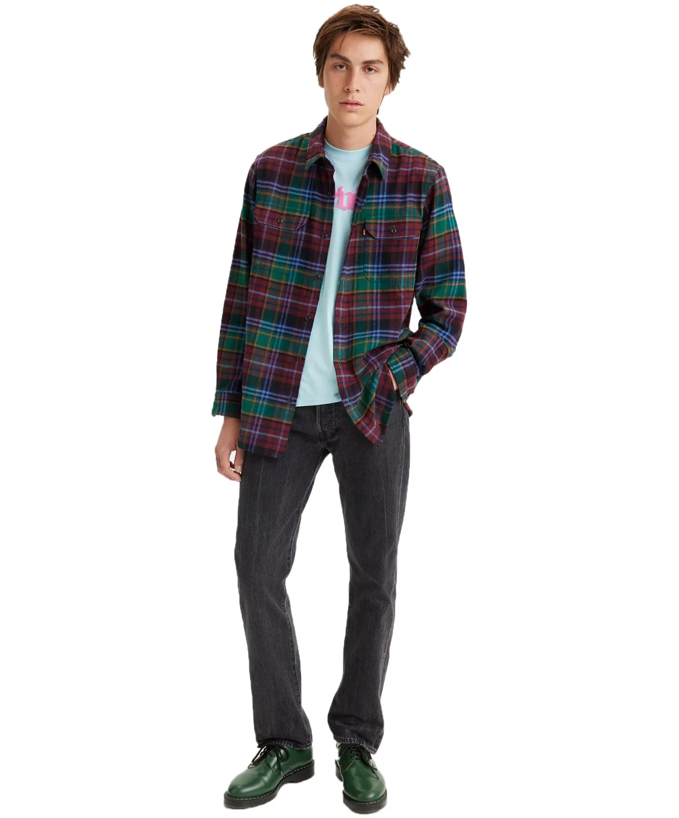 Levis Straight Jeans 501 in Crash Courses