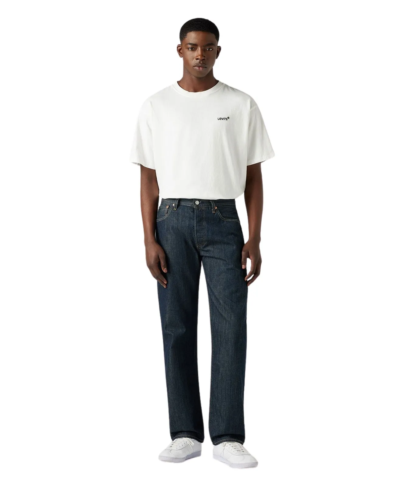Levis Straight Jeans 501 Original in Levis Marlon