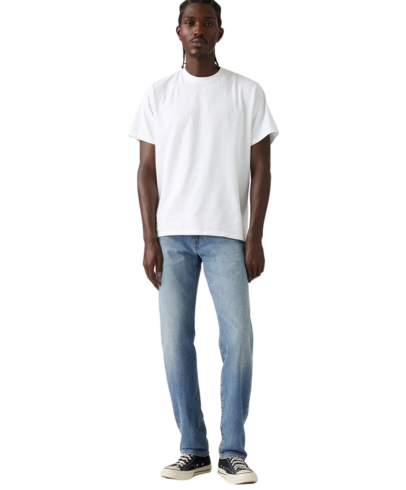 Levis Tapered Jeans 502 Taper in The New Blue Ltwt