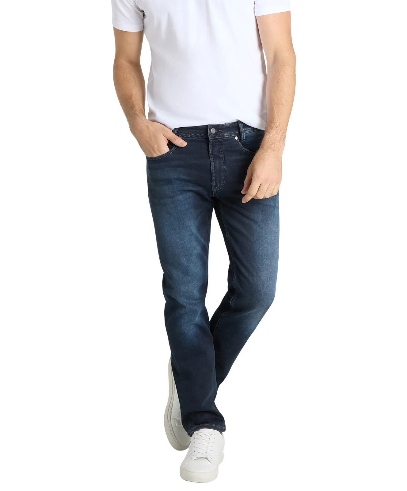 MAC Jeans Jogger Jog'n Jeans in Deep Blue Od Black