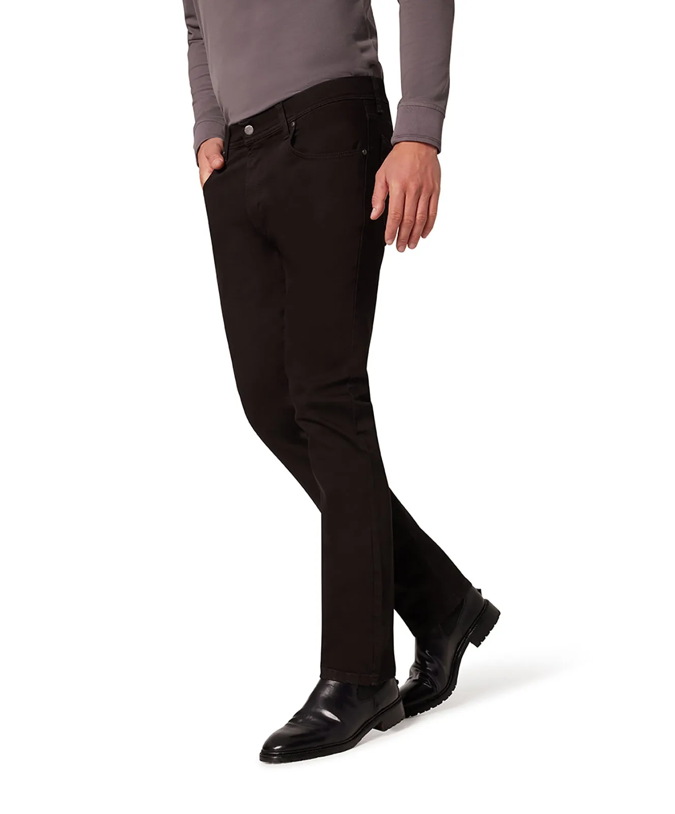 Pioneer Straight Jeans Rando Megaflex 1680 in Black/Black