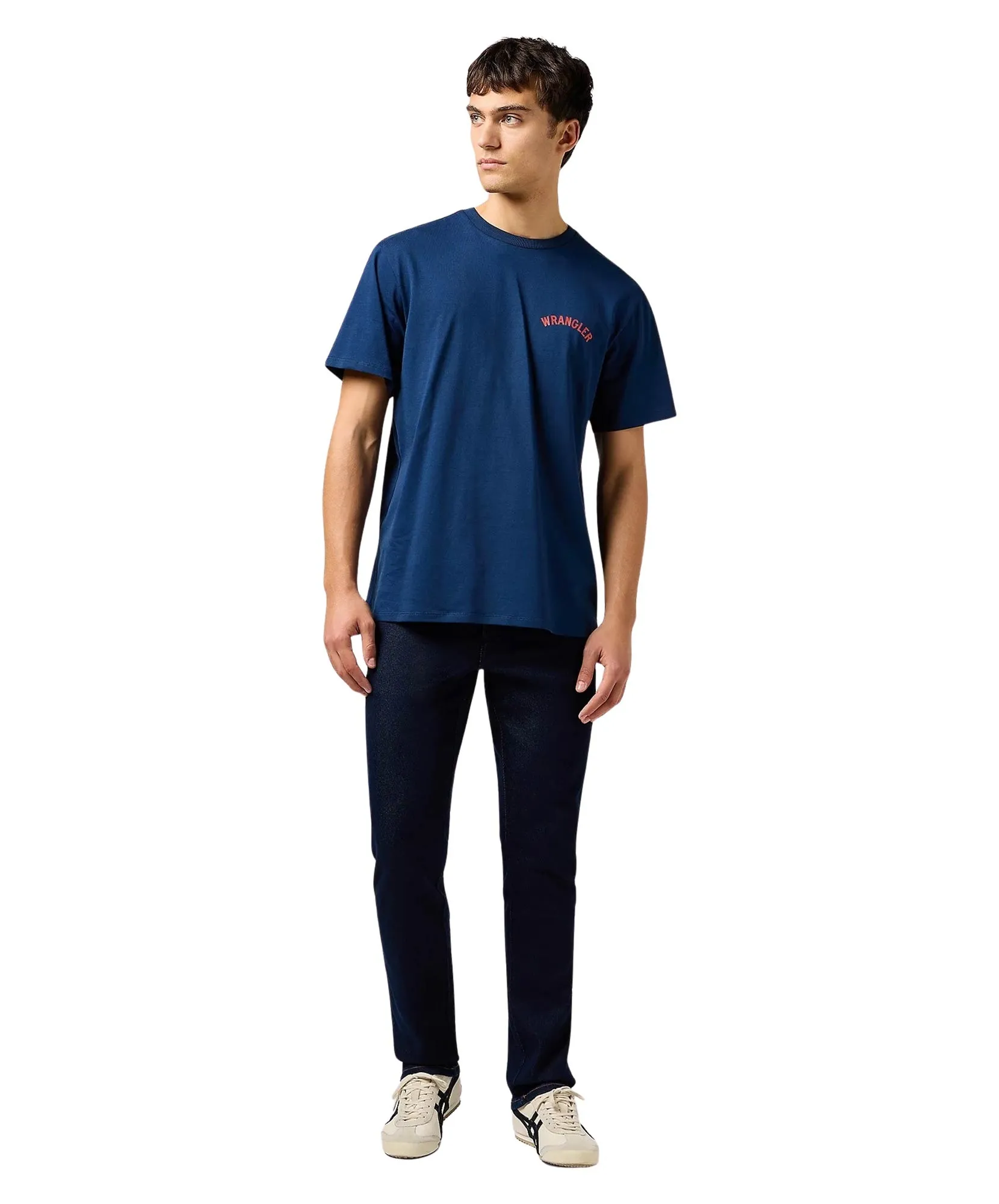 Wrangler Slim Fit Jeans Texas Slim in Moonlight Rinse