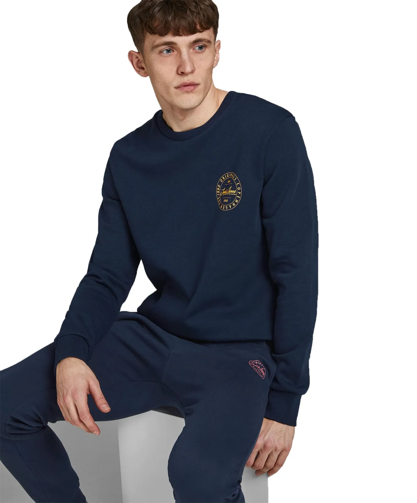 Jack & Jones Jogging Gordon in Navy Blazer