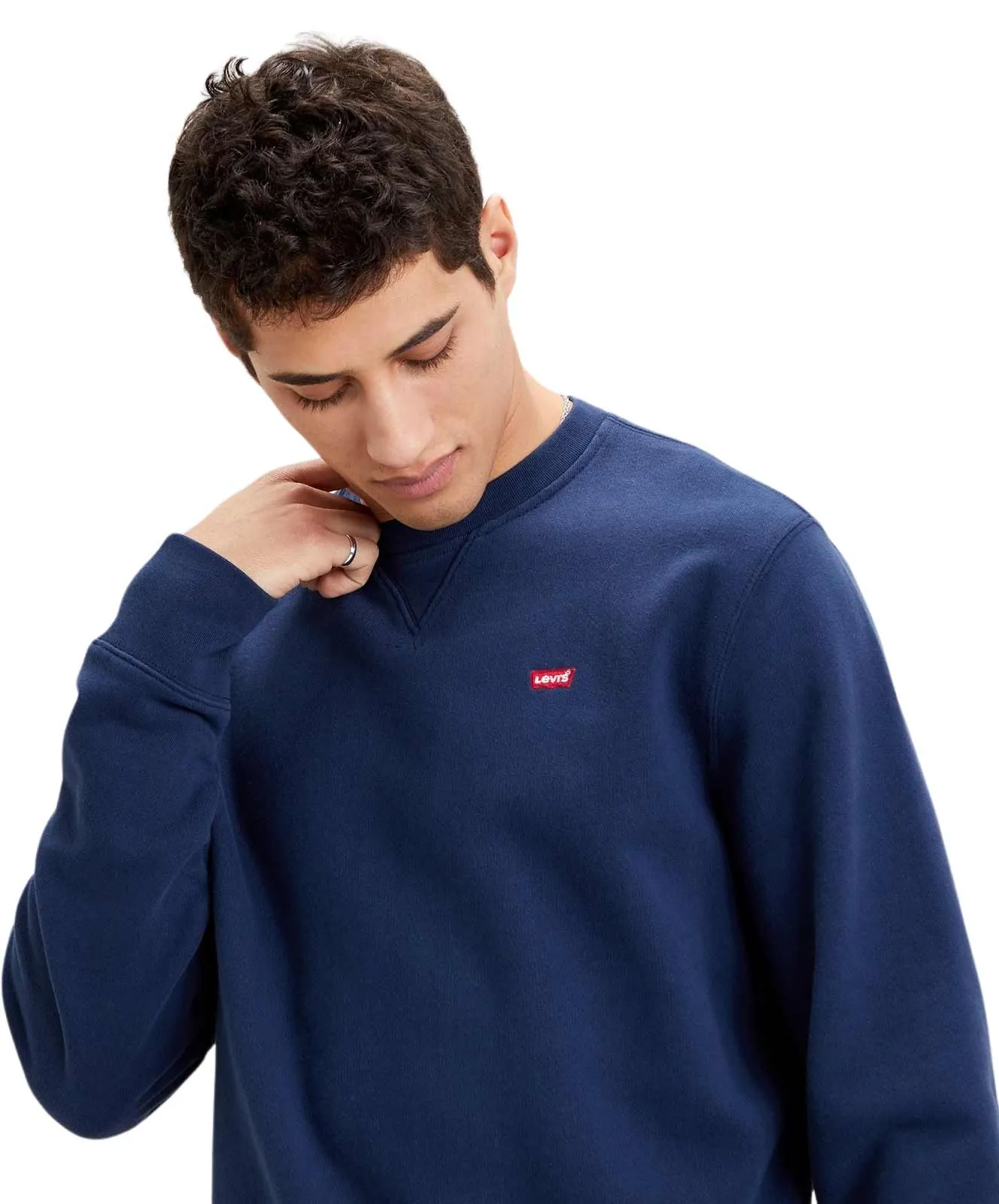 Levis Sweatshirt Original Sweatshirt in Dress Blues X