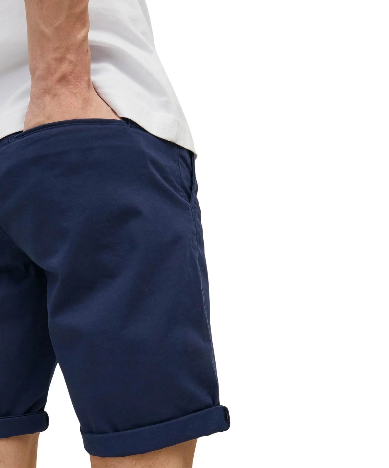 Jack & Jones Shorts Bowie mit Chino Style in Marineblau