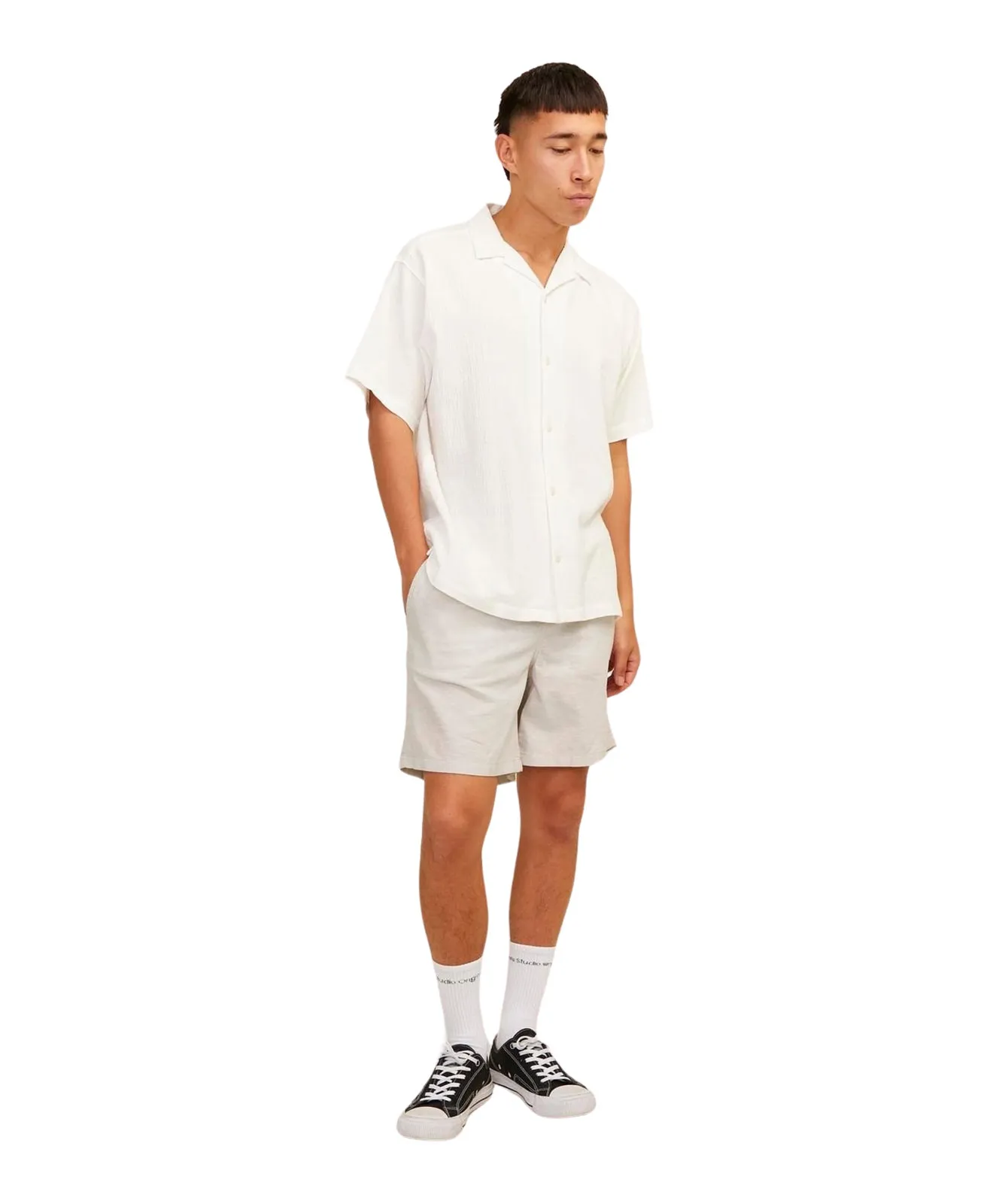 Jack & Jones Jogging-Shorts Jaiden in Beige