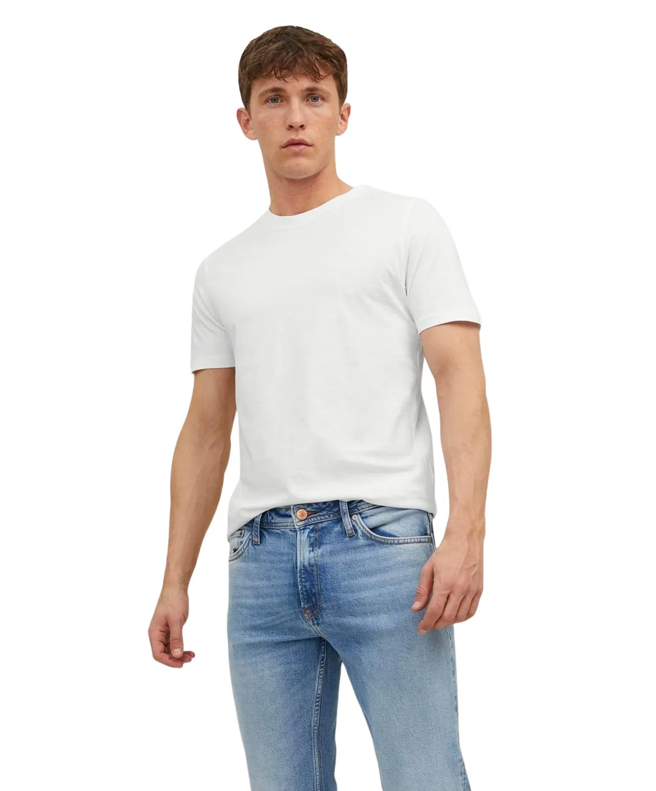 Jack & Jones T-Shirt Organic Basic Tee in White