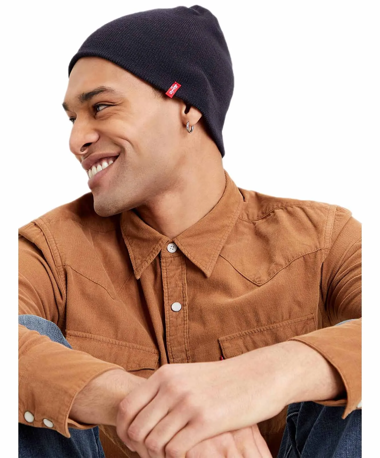 Levi’s Strickmütze Otis Beanie mit dem Kult-Logo