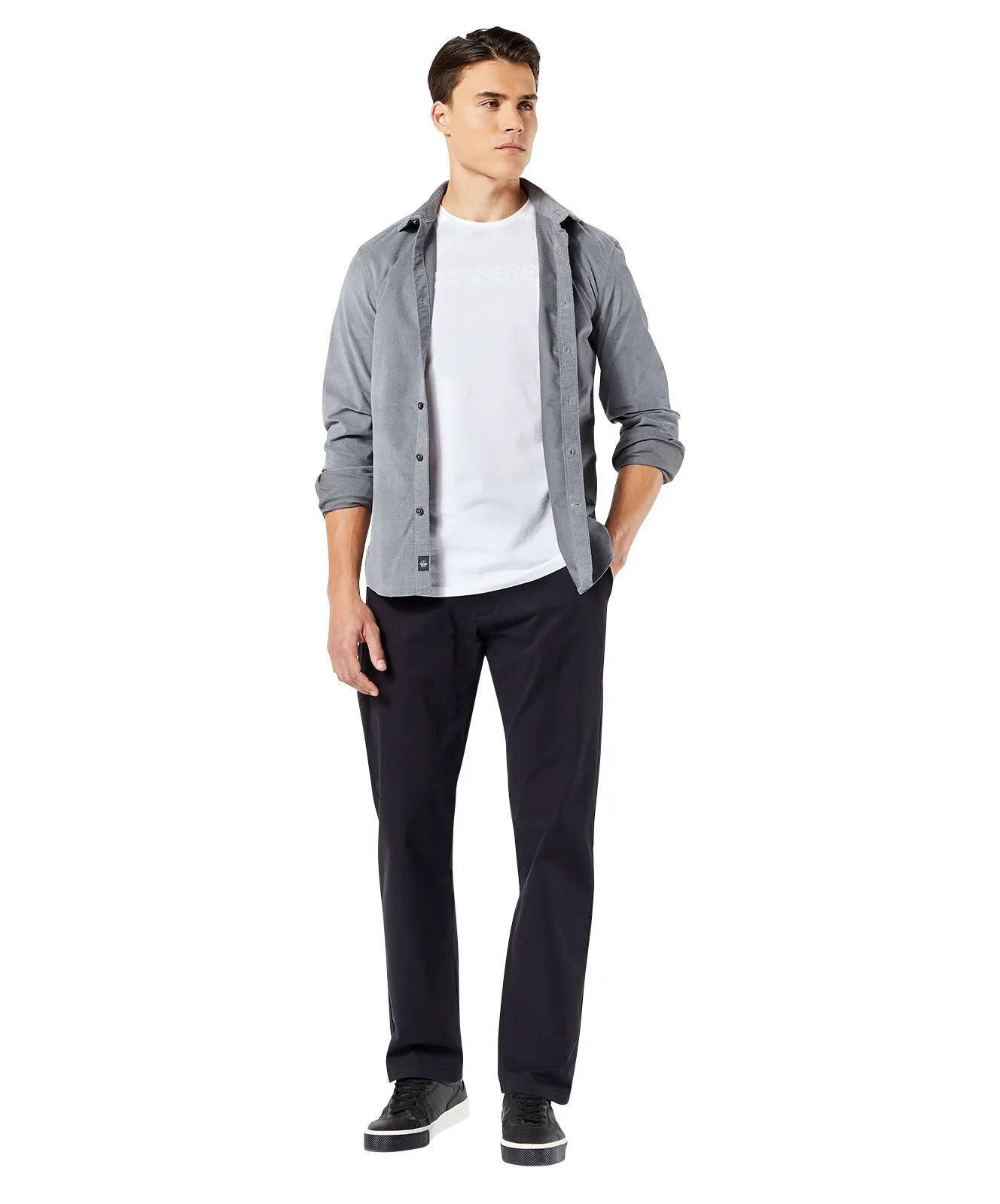 Dockers Chino Hose Chino Straight in Black
