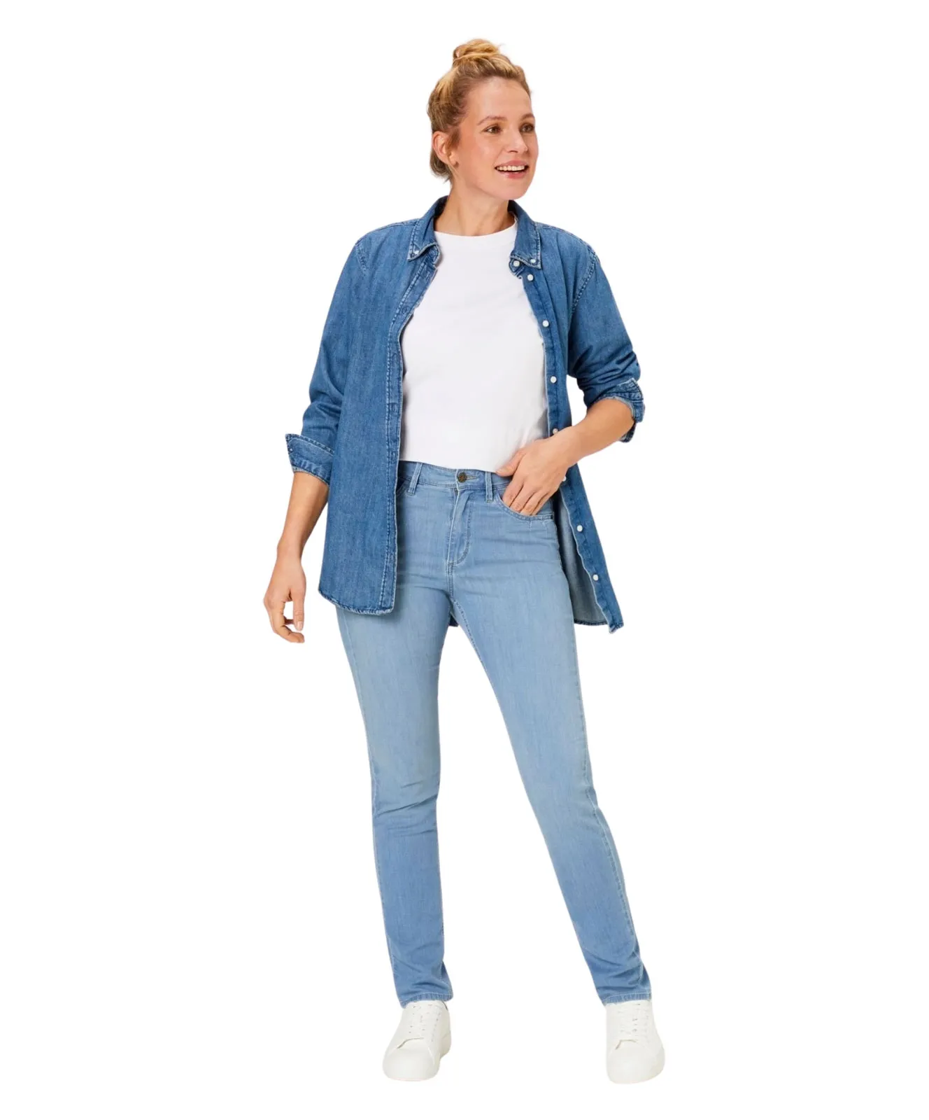 Paddocks Slim Fit Jeans Pat in Light Stone Blue