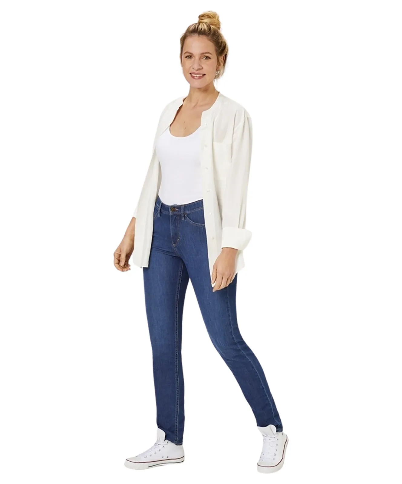 Paddocks Slim Fit Jeans Pat in Dark Stone With Soft Using