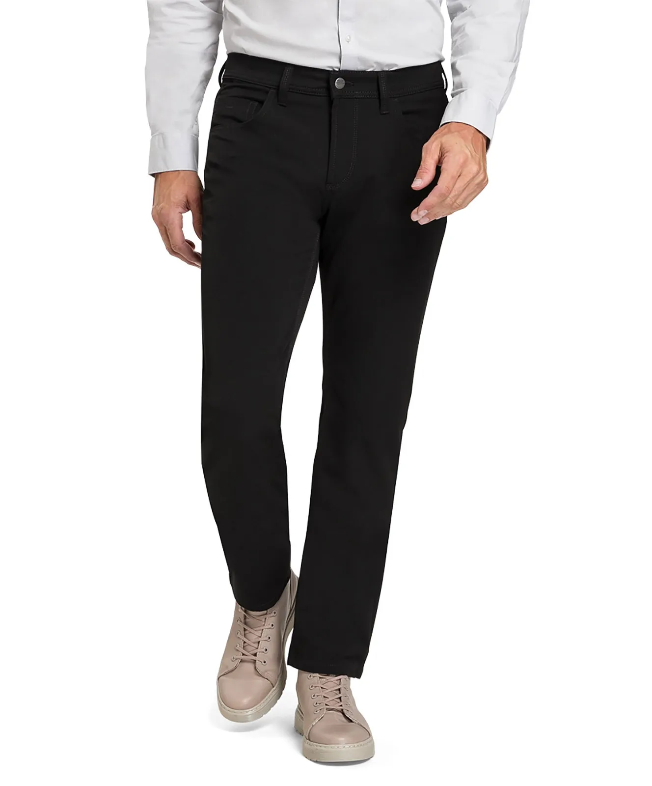 Pioneer Stoffhose Rando 1680 in Schwarz