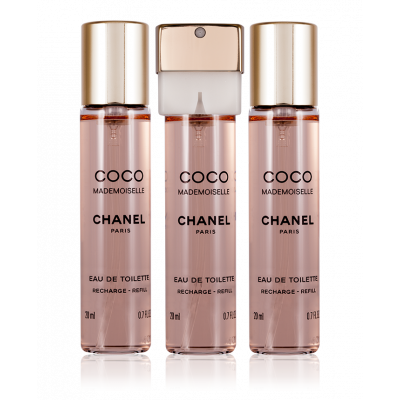 Chanel Coco Mademoiselle Nachfüllung Eau de Toilette 3 x 20 ml