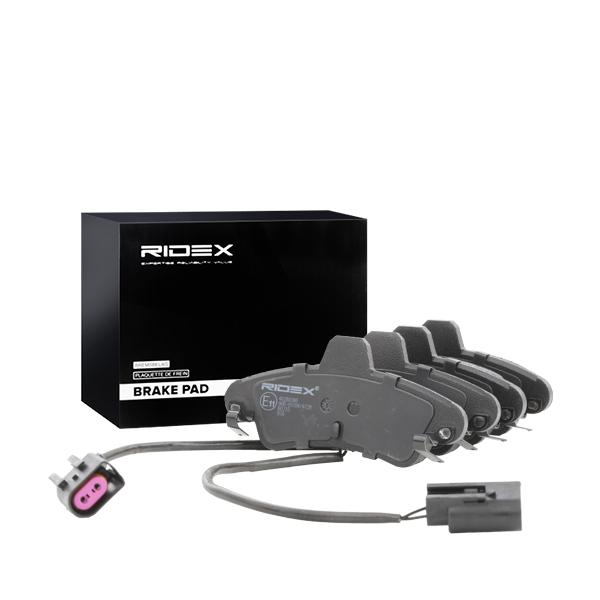RIDEX Bremsbelagsatz Hinterachse 402B0360 Bremsbeläge,Bremsklötze FORD,FORD USA,MONDEO II Kombi (BNP),MONDEO II (BAP),COUGAR (EC_),MONDEO I (GBP)