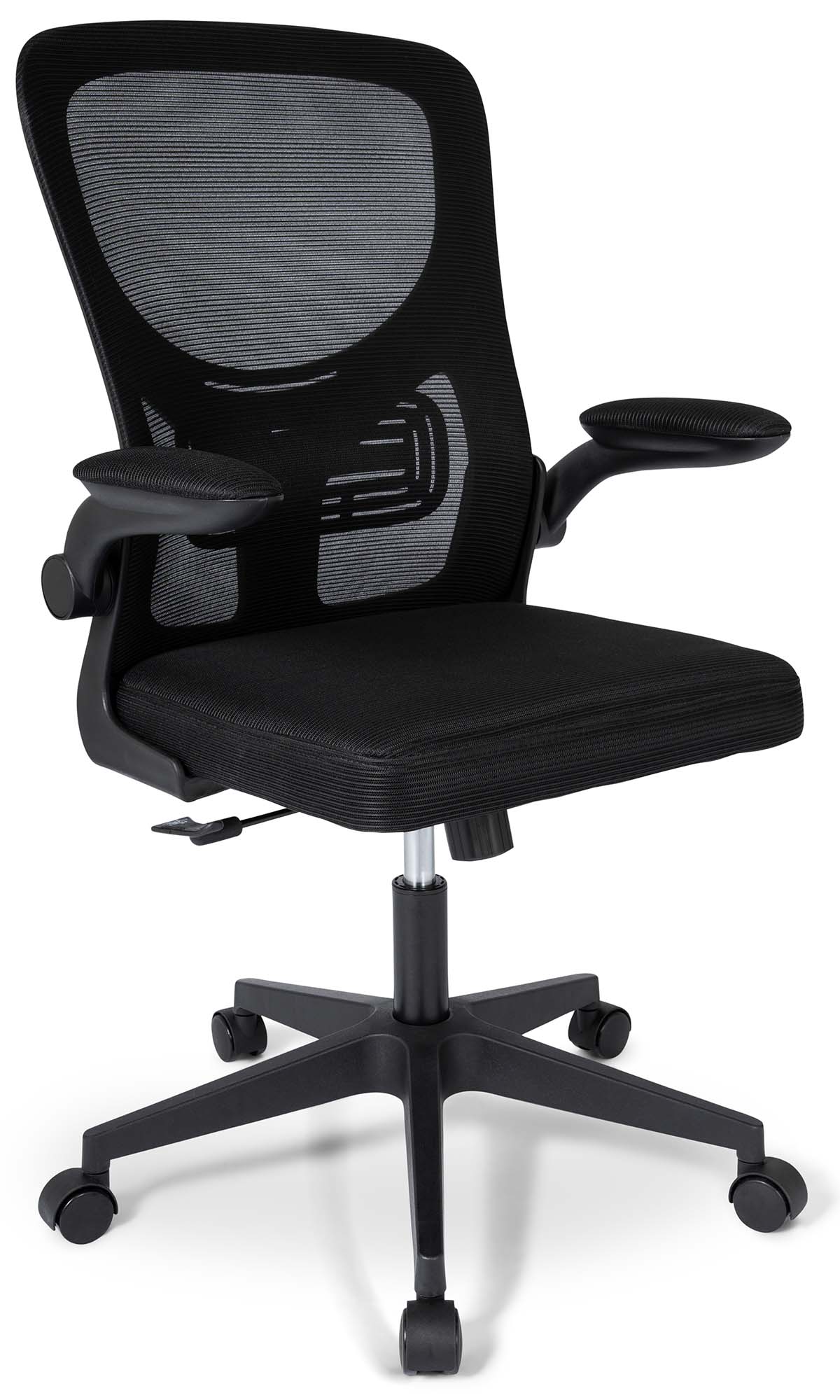 Ergodu - Ergonomischer Bürostuhl mit klappbaren Armlehnen
