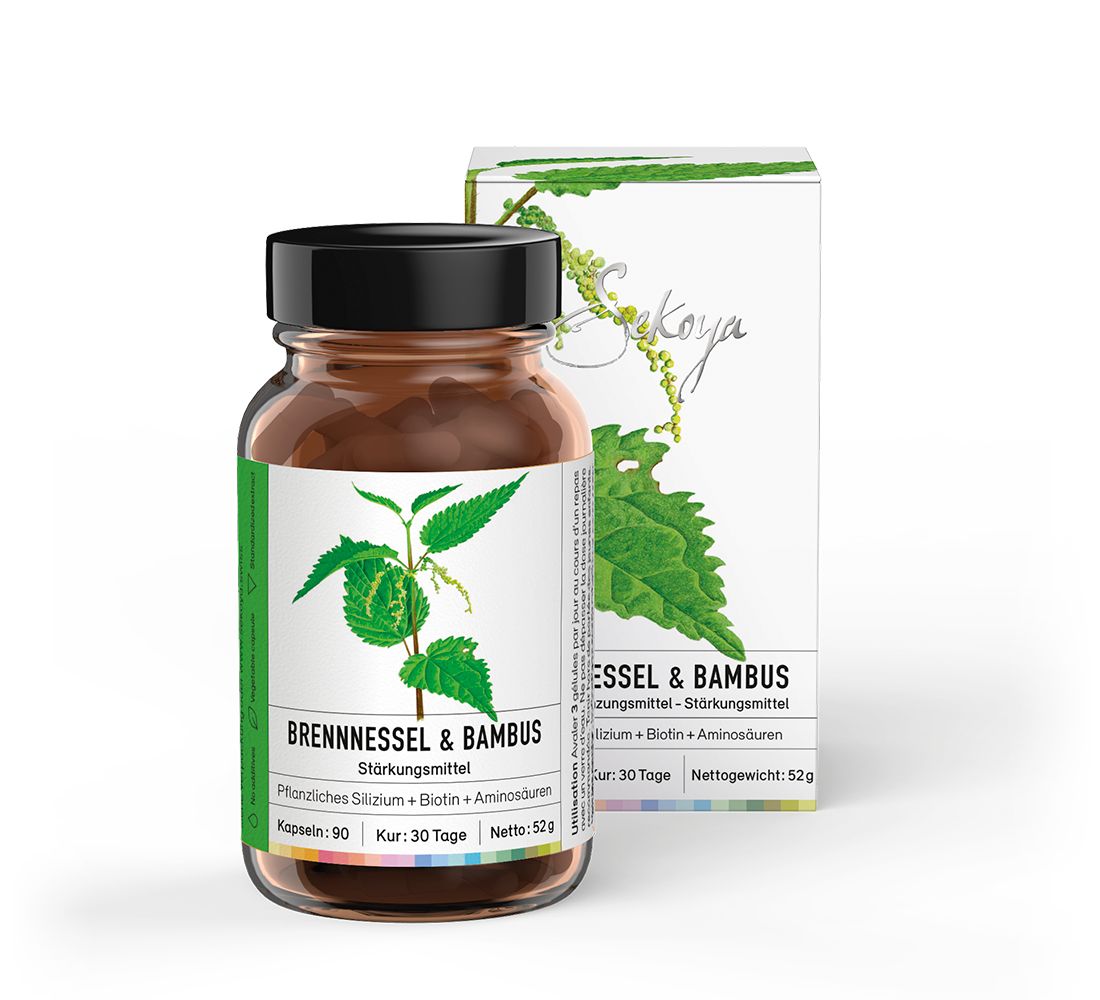 Sekoya Swiss - Brennnessel und Bambus | Stärkt Haare und Nägel