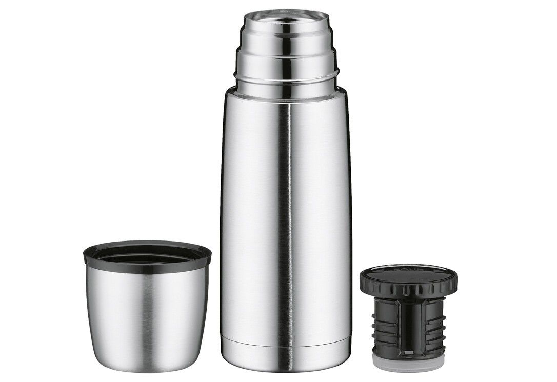 Alfi Isolierflasche Top Therm Edelstahl 1l