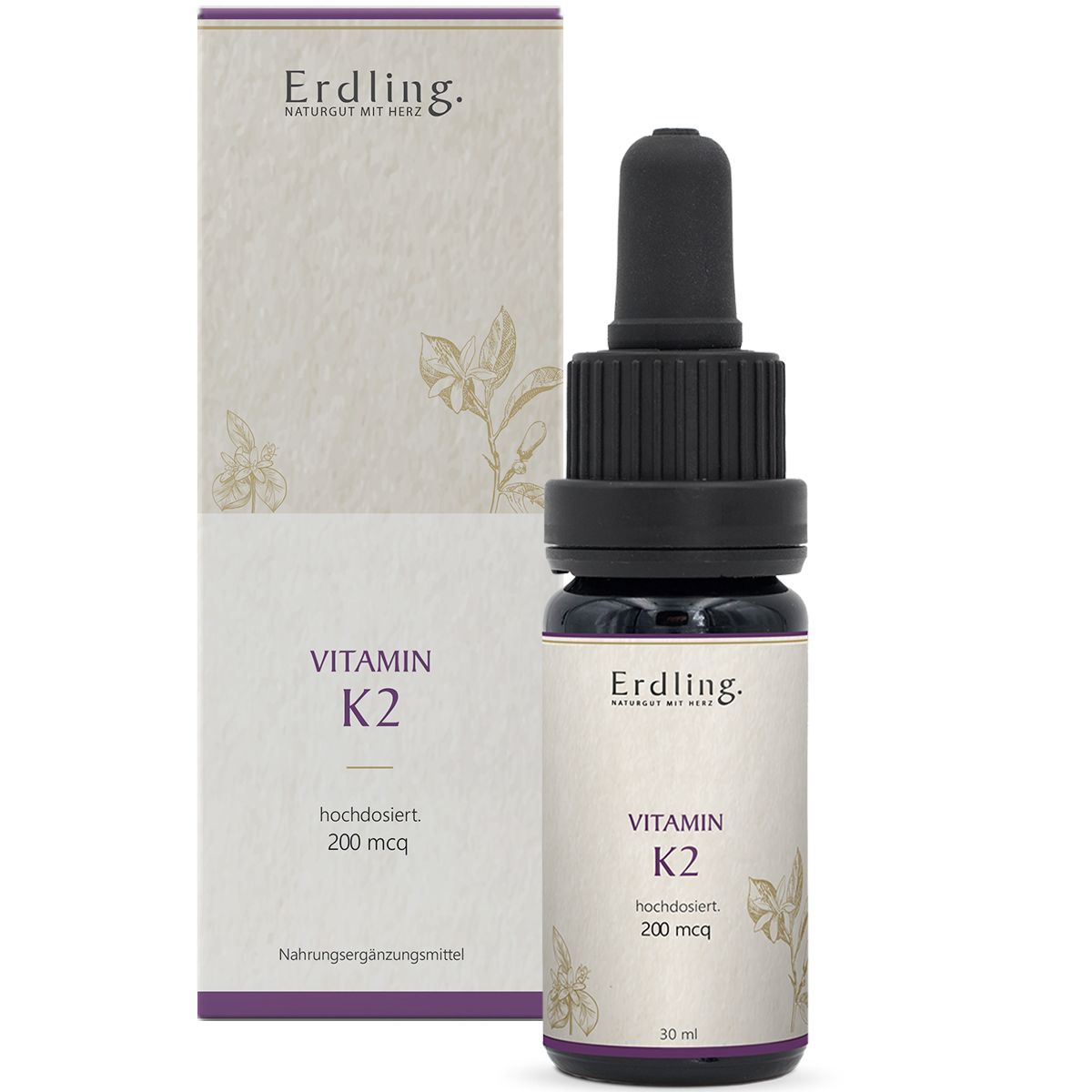Erdling Vitamin K2 MK7 200 μg
