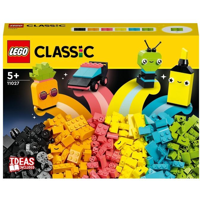 Lego Classic 11027 Neon Kreativ-Bauset Lego