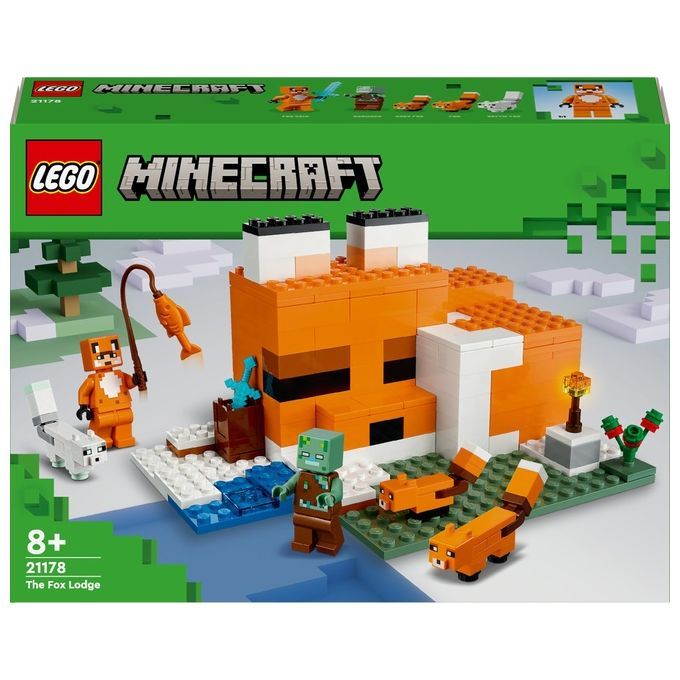 Lego Minecraft 21178 Die Fuchs-Lodge Lego