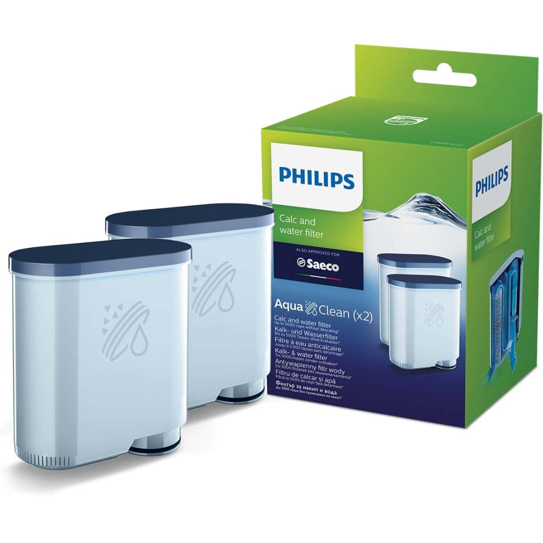 Philips Ca6903/22 Kalk- und Wasserfilter Saeco Espressomaschine 2-tlg