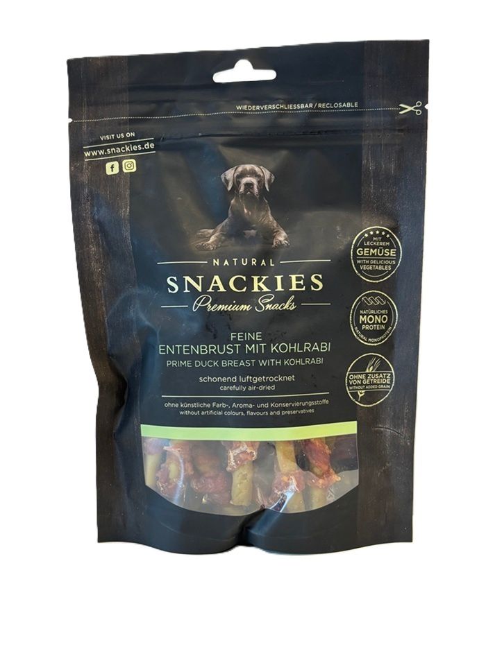 Snackies Feine Entenbrust mit Kohlrabi