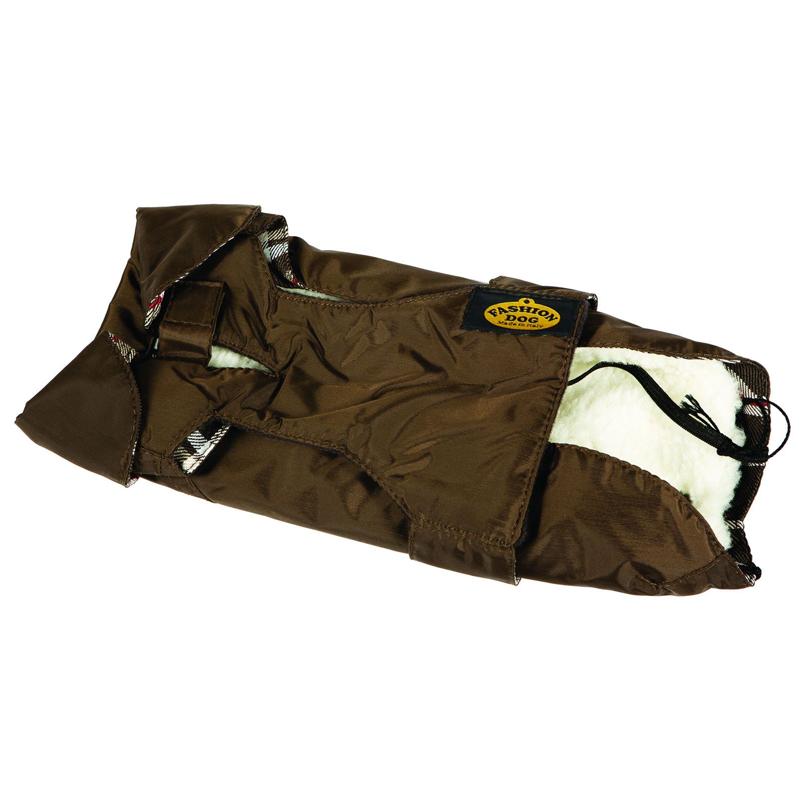Fashion Dog Hundemantel speziell für Boxer - braun - 60 cm