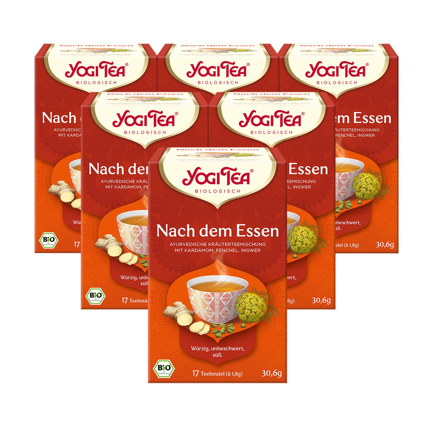 Yogi Tea - Nach dem Essen Bio Kräuterteemischung