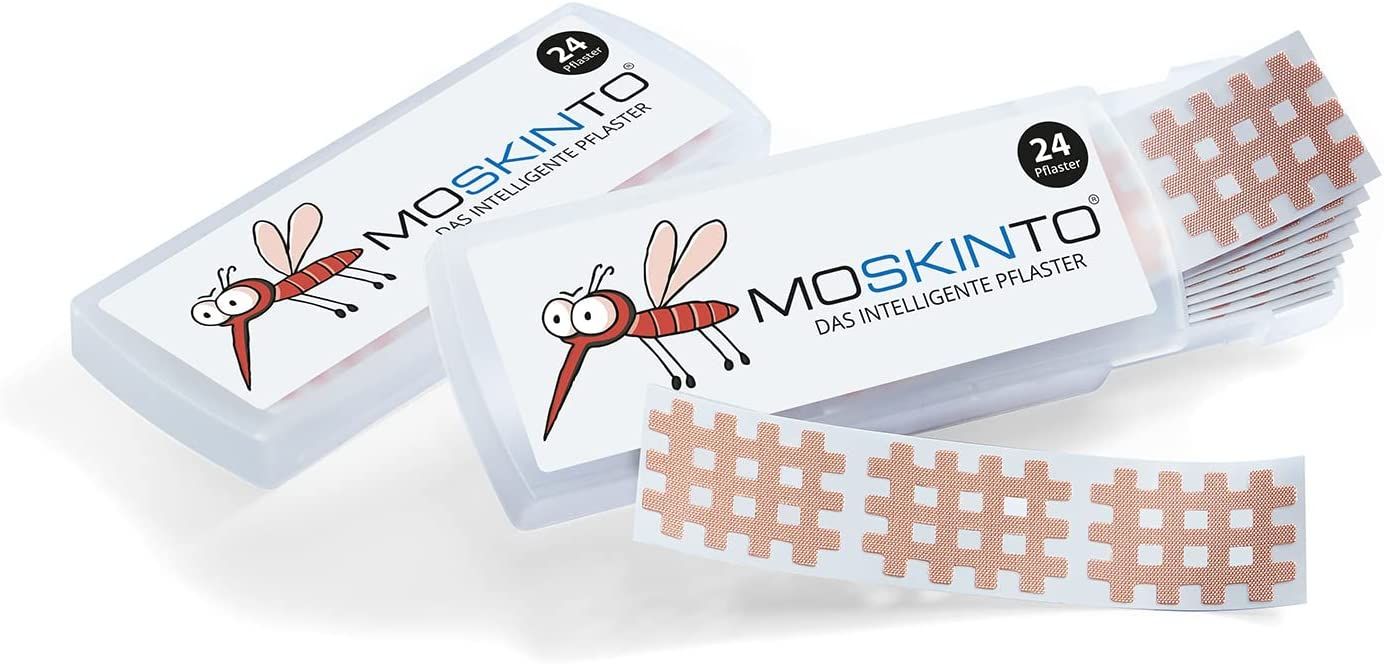 Moskinto Mückenpflaster , Juckreiz , Stechmücken , Bremsen , Bienen , Schnacken , Mückenstiche