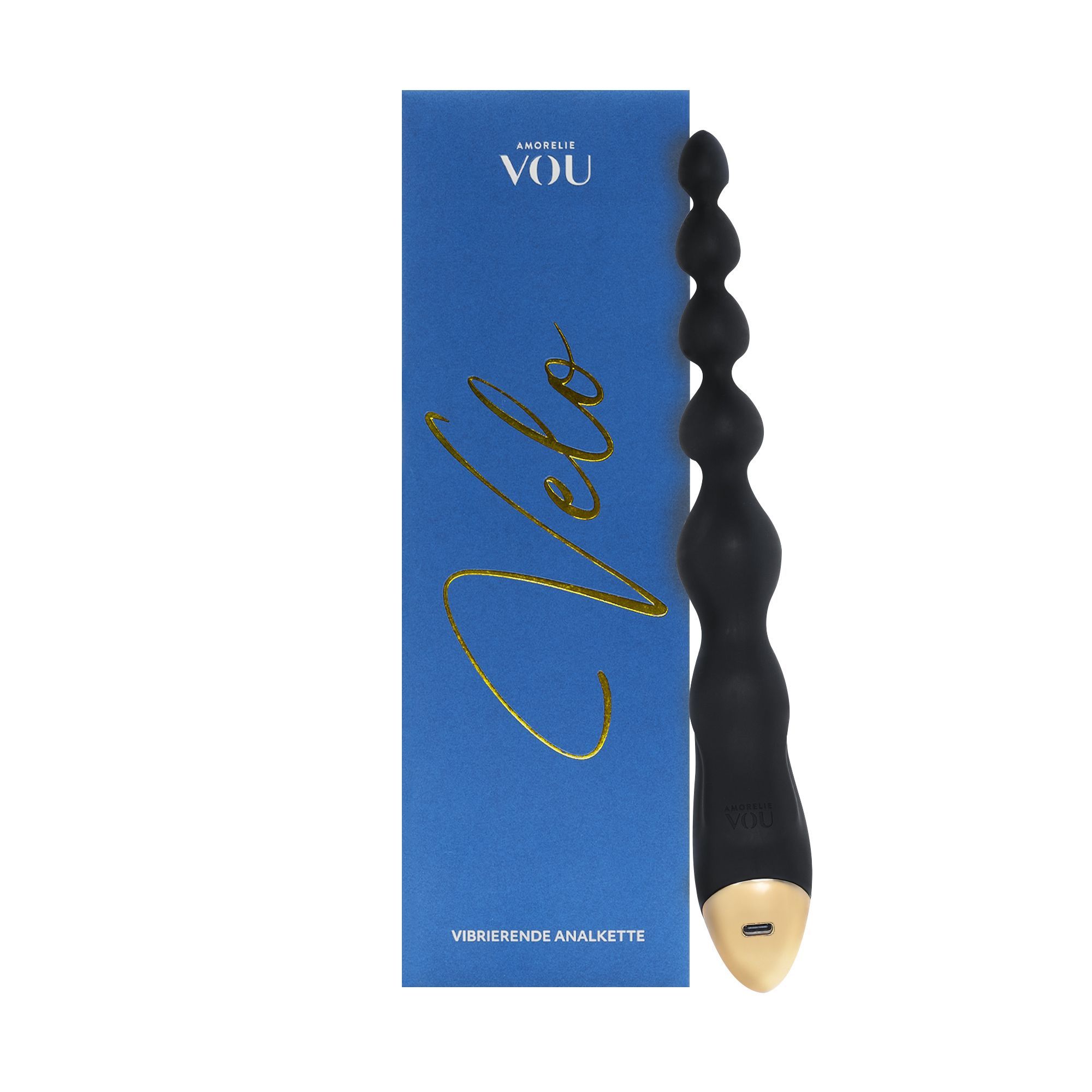 Amorelie VOU »Velo« Vibrierende Analkette