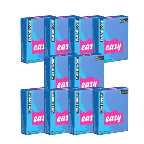 Rilaco *Easy* extrafeuchte Kondome für optimales Eindringen